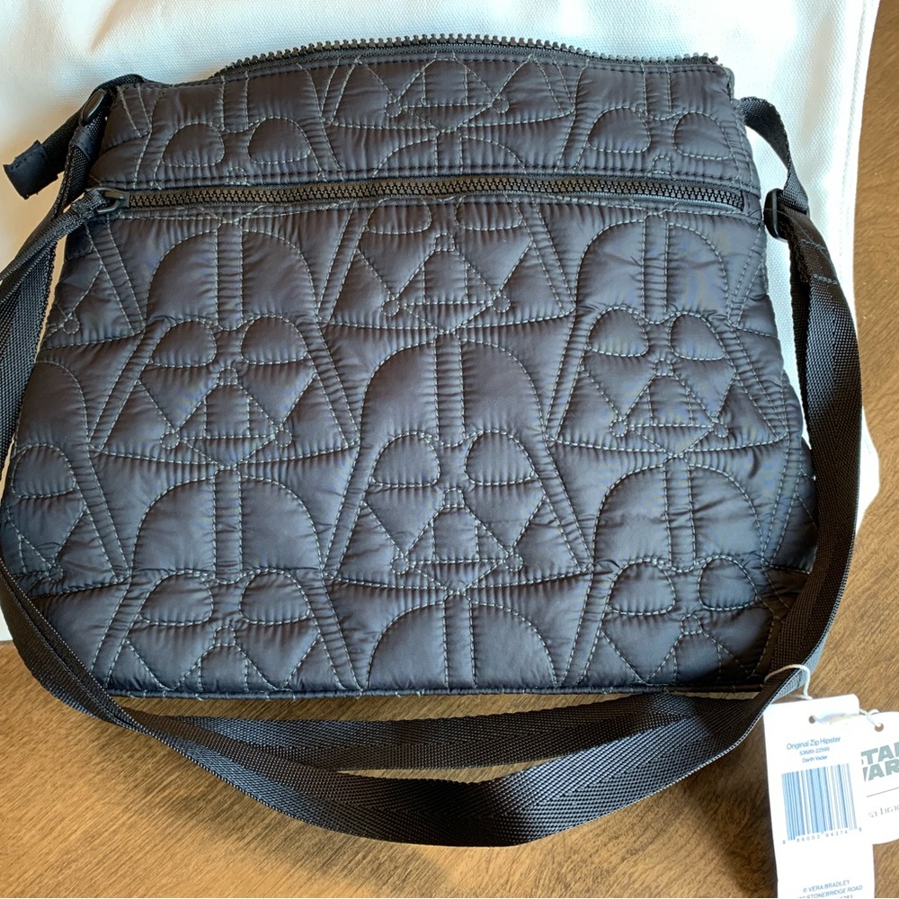 Vera Bradley Darth Vader Star Wars crossbody original zip hipster NWT